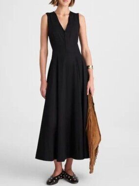 Elegant Black Sleeveless Dress